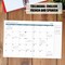 Verdant Folk Academic Year July 2026 - June 2027 7.5" x 9.5" Booklet Monthly Planner